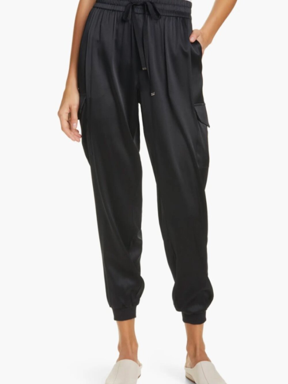Cami NYC Elsie Stretch Silk Joggers